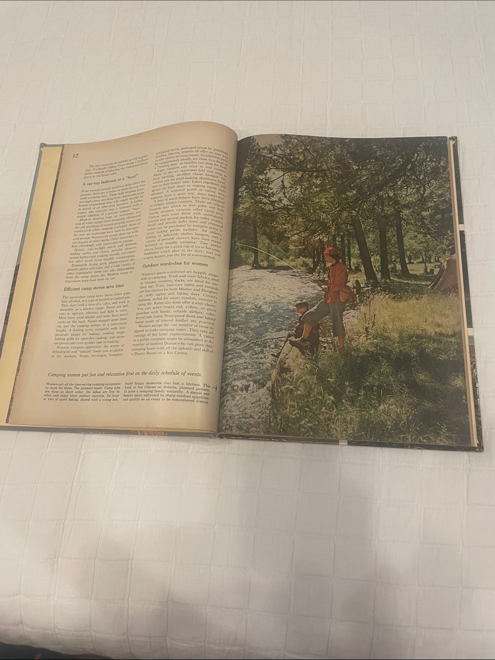 Vintage 1961 first edition Better Homes & Gardens FAMILY CAMPING Hardcover Book - Picture 7 of 16